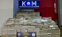 Adana'da 82 bin 500 paket kaçak sigara ele geçirildi