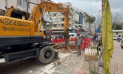 Antalya'da altyapı çalışması sırasında insana ait olduğu değerlendirilen kemikler bulundu