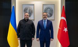 Bakan Fidan Ukrayna Ulusal Güvenlik ve Savunma Konseyi Sekreteri Umerov ile Ankara'da görüştü