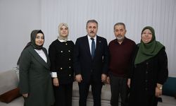 BBP Genel Başkanı Destici, şehit Mehmet Uygun'un ailesiyle iftar yaptı