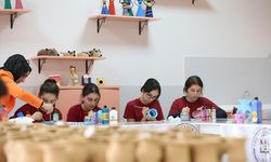 Bursa'da 10 bine yakın ortaokul öğrencisi çömlek yapımıyla tanıştı