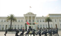 Cumhurbaşkanı Erdoğan, Addis Ababa'da resmi törenle karşılandı