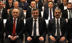 Cumhurbaşkanı Yardımcısı Yılmaz, Elazığ'da iş dünyası ve STK temsilcileriyle buluştu: