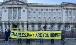 Epstein iddialarına sessiz kalan Buckingham Sarayı'na 'Suç mahallidir girilmez' şeridi çekildi