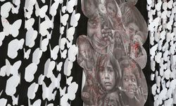 Erzurum'da öğretmenler açtıkları sergiyle savaşta ölen çocuklara dikkati çekti