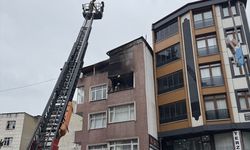 Esenler'de 4 katlı binada çıkan yangın söndürüldü
