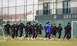 Gaziantep FK, kupa maçı hazırlıklarını Ankara'da sürdürdü