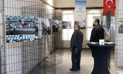 Gaziantep'te, Anadolu Ajansının deprem fotoğraflarının yer aldığı sergi açıldı