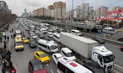 İstanbul'da iftar öncesi trafik yoğunluğu yüzde 89'a çıktı