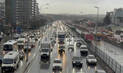 İstanbul'da trafik yoğunluğu yüzde 89'a kadar çıktı