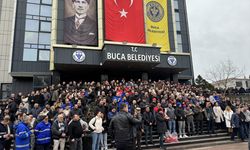 İzmir'de alacakları ödenmeyen Buca Belediyesi işçileri iş bırakma eylemi başlattı
