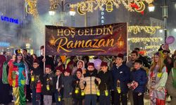 Karabük'te ramazan ayı dolayısıyla fener alayı düzenlendi