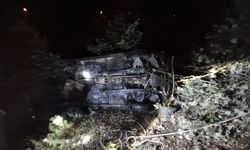 Kastamonu'da devrilen otomobildeki 1 kişi öldü, 2 kişi yaralandı