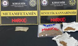 Kırşehir'de sobaya uyuşturucu saklayan şüpheli tutuklandı