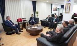 KKTC Dışişleri Bakanı Ertuğruloğlu, BBP Genel Başkanı Destici'yi kabul etti