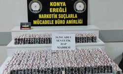 Konya'da uyuşturucu operasyonunda 3 şüpheli tutuklandı