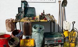 Manisa'da sit alanında izinsiz kazı yapan 2 şüpheli yakalandı