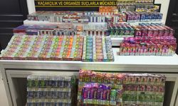 Mersin'de kömür yüklü tırın dorsesinde 550 kaçak elektronik sigara ele geçirildi