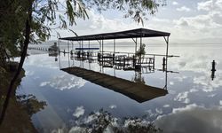 Muğla'da Köyceğiz Gölü taştı, ev ve iş yerlerini su bastı