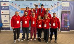 Özel milli yüzücülerden Yunanistan'da 5. Açık Yüzme Turnuvası'nda 9 madalya