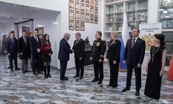 Rusya'nın Ankara Büyükelçiliğinde 'Silahlı Kuvvetler Günü' kutlandı