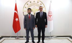 Sağlık Bakanı Memişoğlu, Suriyeli mevkidaşı Musab Nizal el-Ali ile bir araya geldi