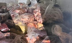 Sakarya'da sağlıksız koşullarda taşınan 3 ton 150 kilogram sakatat ele geçirildi