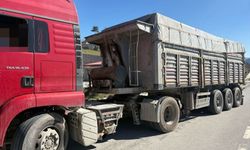 Samsun'da kantara girmeyen çekiciye 48 bin 70 lira ceza verildi