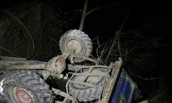 Samsun'da tarım aracının devrilmesi sonucu bir kişi öldü
