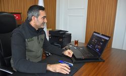 Şırnak Orman İşletme Müdürü Tunç, AA'nın 'Yılın Kareleri' oylamasına katıldı