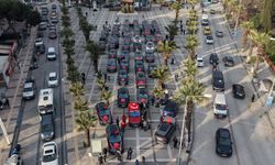 TOGG sürücülerinden Turgutlu'da şehit aileleri ve gazilerle vefa buluşması