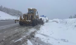 Tokat-Sivas kara yolunda kar etkili oluyor
