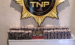 Tokat'ta 55 bin 440 adet sentetik ecza ele geçirildi