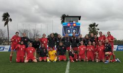 U17 Kız Milli Futbol Takımı, hazırlık maçında Kırgızistan'ı 5-0 mağlup Etti