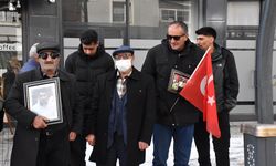 Vanlı aileler DEM Parti binası önündeki 'evlat nöbeti'ni sürdürdü