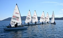 Yelkende ILCA 6 Genç Milli Takımı, Bodrum'da kamp yapıyor
