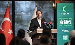 Yeşilayın sigaraya yönelik 'Bırak Şimdi' kampanyası tanıtıldı