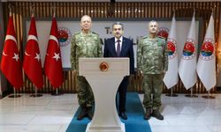 2. Ordu Komutanı Korgeneral Topaloğlu, Şırnak Valisi Ekici'yi ziyaret etti