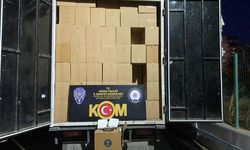 Adana'da kaçak 4 milyon 500 bin makaron ele geçirildi