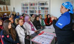 AFAD eğitimleriyle kadınlar afetlere karşı bilinçlendiriliyor