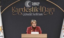 AK Parti Kadın Kolları Başkanı Ercan, 'Türkiye Yüzyılı Kardeşlik İftarı' programında konuştu: