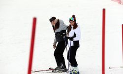 Anadolu'nun 'yüce dağı' Ilgaz'da kayak sezonu ilkbaharda da sürüyor