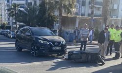 Antalya'da otomobille çarpışan motosikletteki 1 kişi öldü