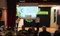 Bakırköy'de öğrenciler Yeşilay Haftası'nda bağımlılığa dikkati çekti