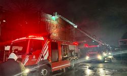 Başakşehir'de altın geri dönüşüm atölyesinde çıkan yangın söndürüldü