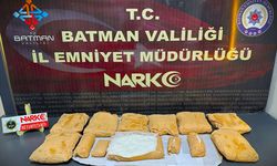 Batman'da 8,5 kilogram sentetik uyuşturucuyla yakalanan şüpheli tutuklandı