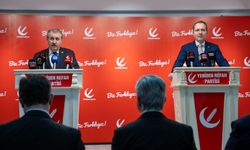 BBP Genel Başkanı Destici, Yeniden Refah Partisi Genel Başkanı Erbakan'ı ziyaret etti