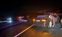 Bingöl'de ata çarpan otomobildeki 4 kişi yaralandı