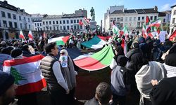 Brüksel'de Uluslararası Kudüs Günü gösterisinde arbede yaşandı
