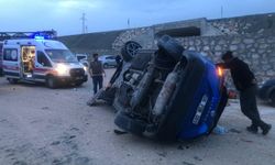 Çorum'da cipin devrildiği kazada 3 kişi yaralandı